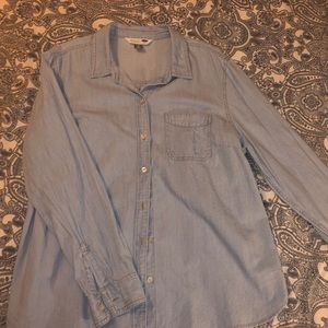 Old Navy Chambray Button Down